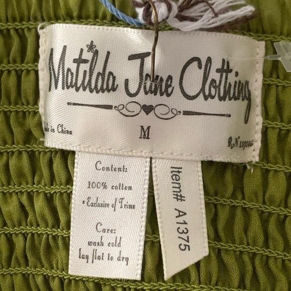 Nwt Matilda Jane Good Hart Asymmetric Summer Breeze Dress Size M - Picture 7 of 15